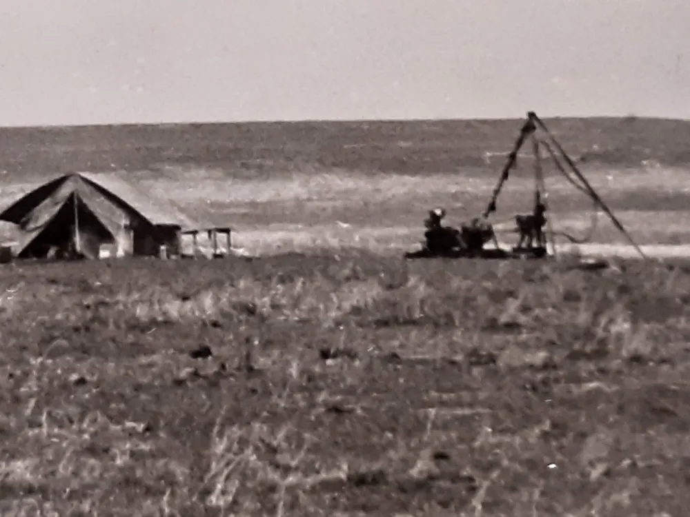 Campamento de perforacion