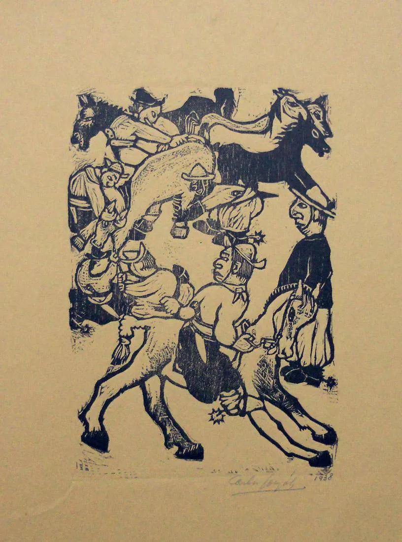 Xilogarfía Baguales