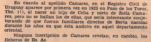 Camares en Paso de los Toros