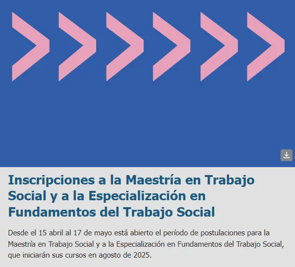 MaestriaTRABAJOSOCIAL