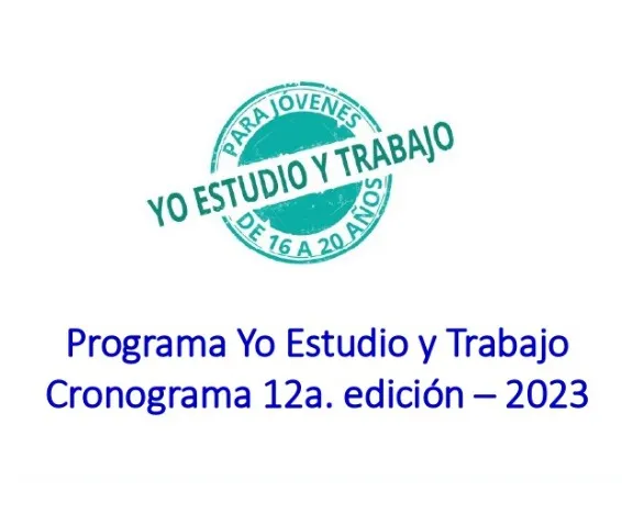 Programa yo Estudio y Trabajo