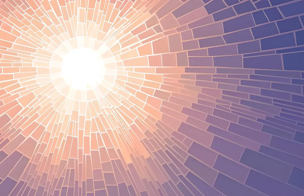 mosaico luz