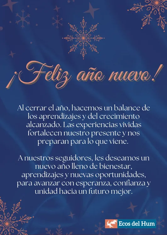 Tarjeta de Año Nuevo Happy New Year Elegante Dorada y Azul_20251231_073103_0000