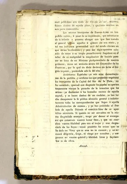 PROLOGO Proclama a los havitantes de la Banda Oriental del Río de la Plata