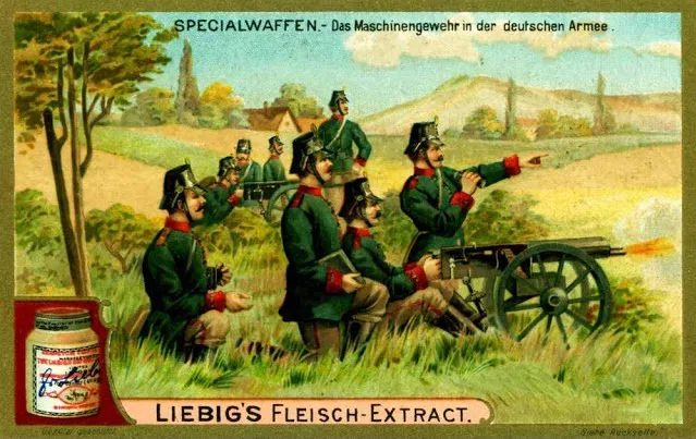 9 Frasco con jarabe de extracto de carne LIEBIG racion de un soldado del Kaiser aleman