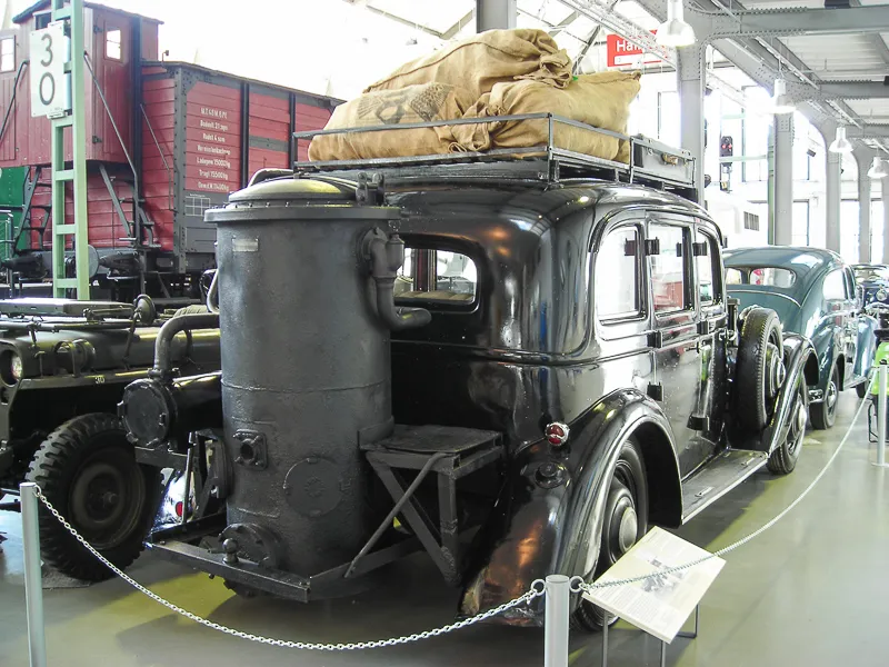 vehiculo gasogeno museo