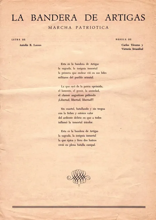 MachaBanderaArtigasLETRA