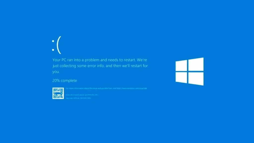 pantalla azul